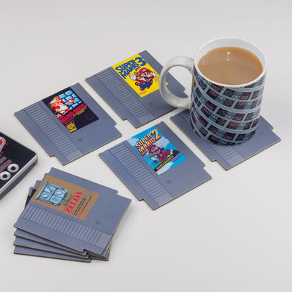 Nintendo NES Cartridge Coasters