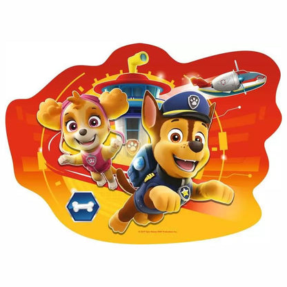 Paw Patrol Family Time 4x Large Shaped Puzzles