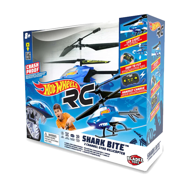 Hot Wheels Shark Bite Helicopter