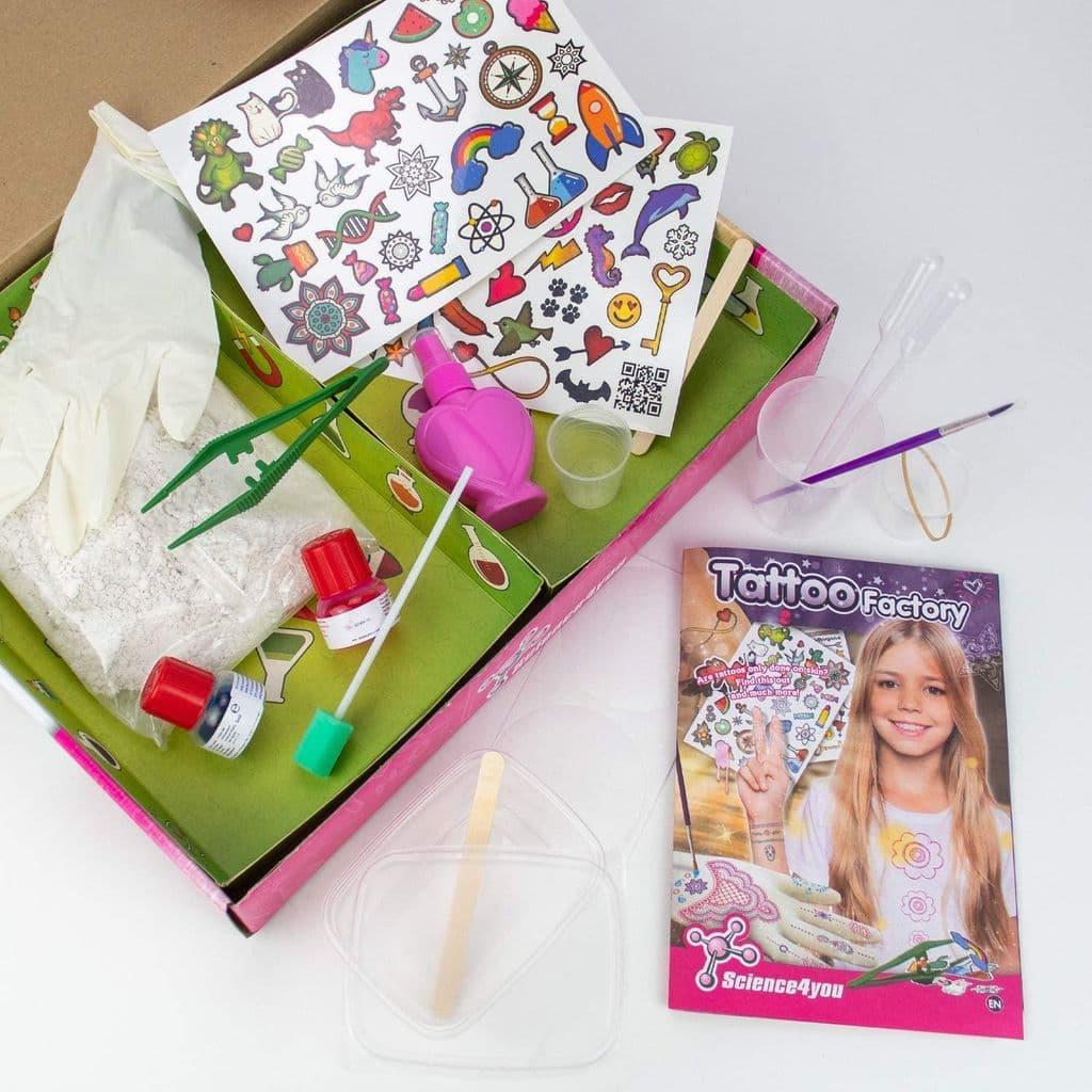 Tattoo Factory Educational Science Kit for Kids