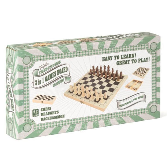 3 in 1 Board Games