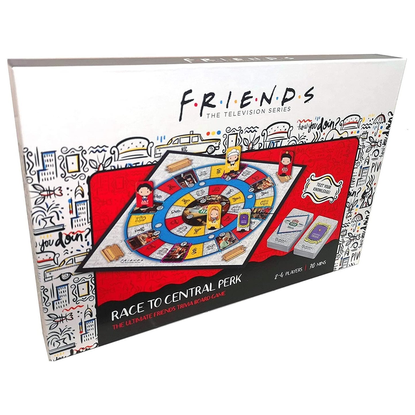 Race To Central Perk Board Game