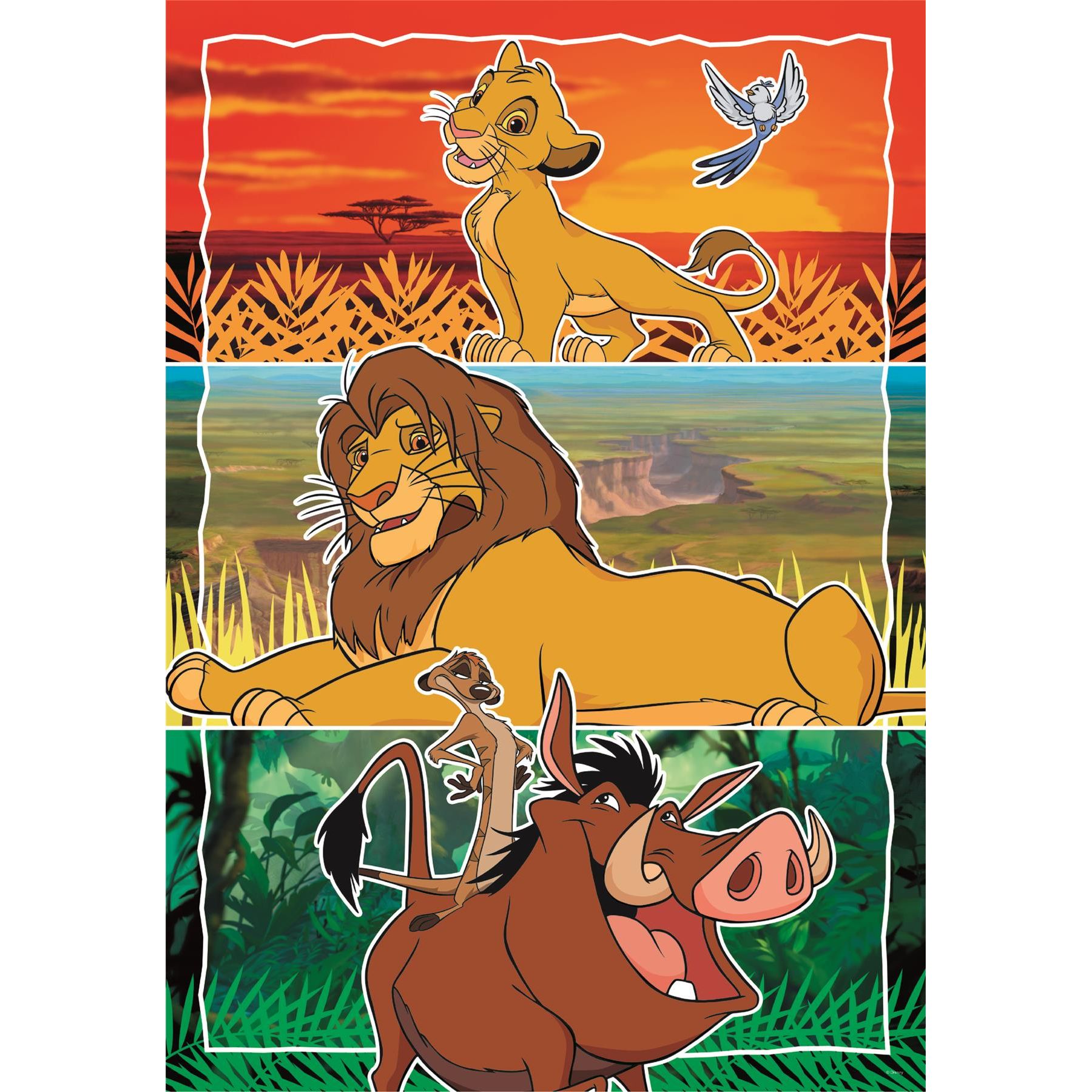 Disney Classics Jigsaw Puzzle 3x48 Pieces