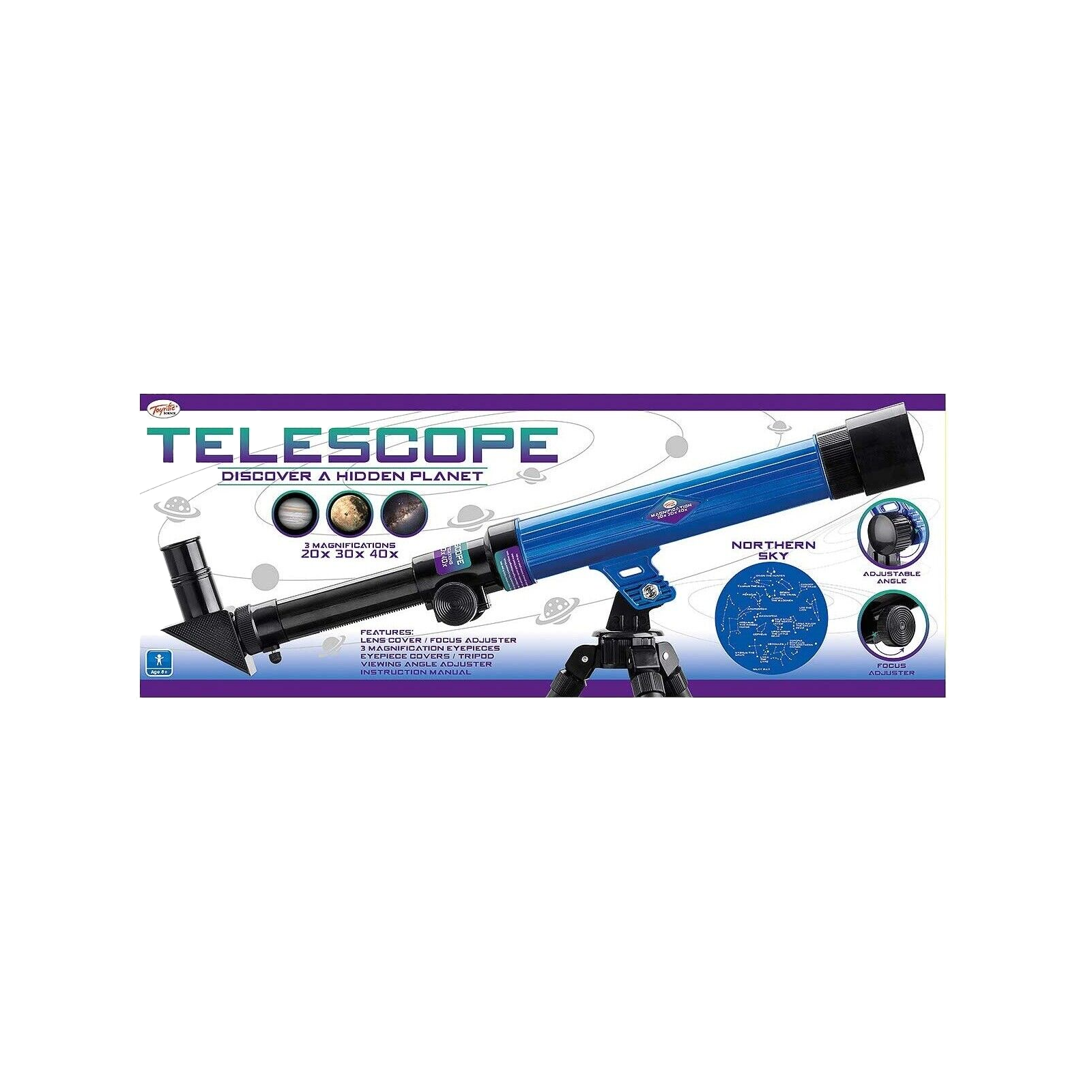 Kids Telescope Astronomy Stargazer With Tripod
