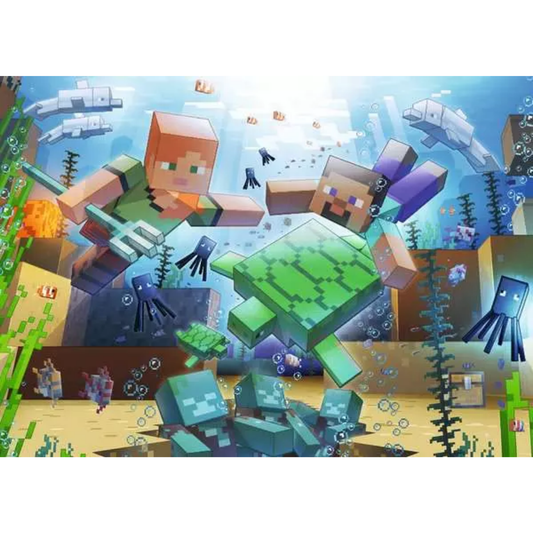 Ravensburger Minecraft Mosaic - 1000 Pieces Puzzle