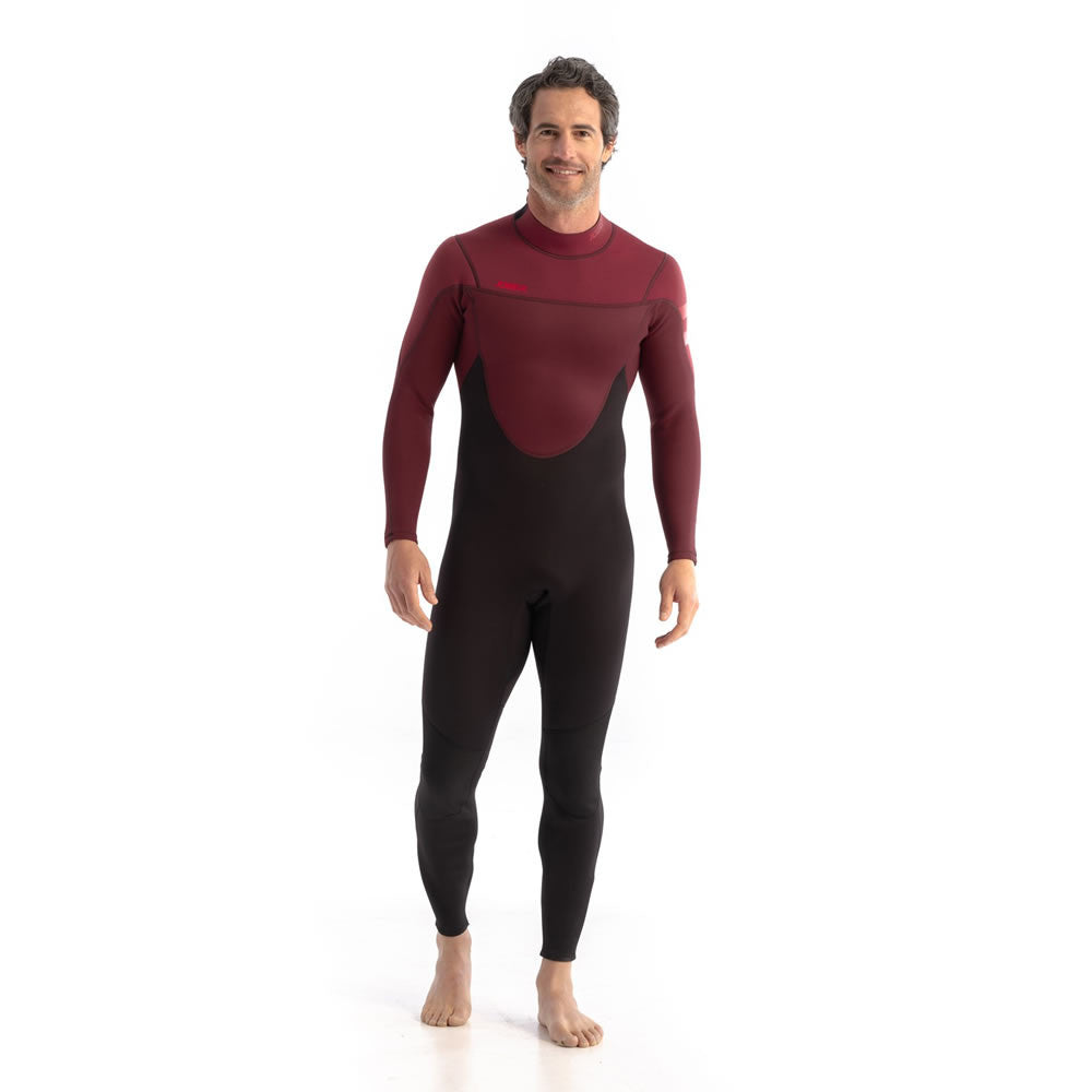 Men's Jobe 3/2mm Neoprene Wetsuit Perth Red