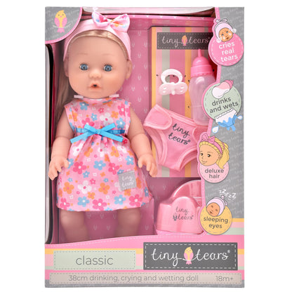 Tiny Tears 15'' Classic Tiny Tears Crying and Wetting