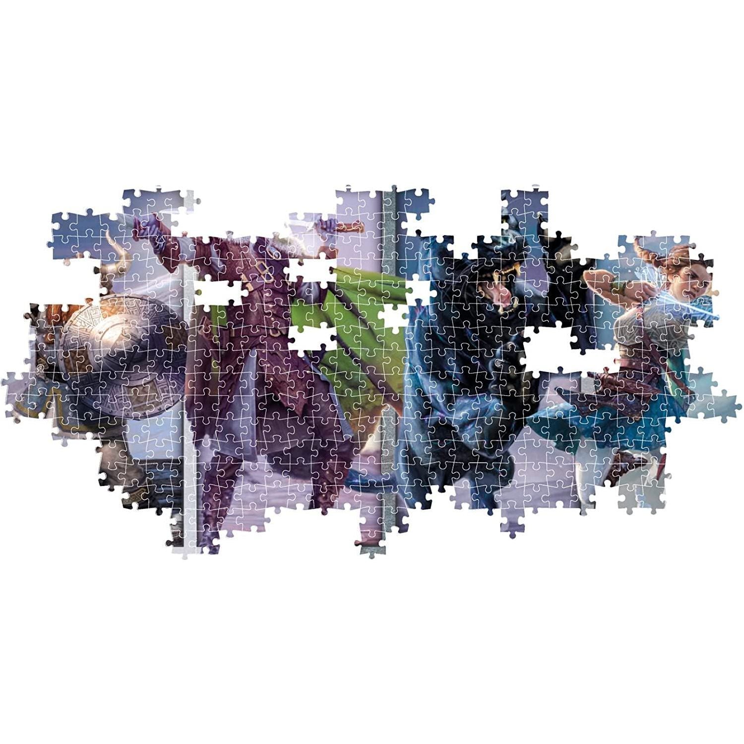 Dungeons and Dragons Panorama Jigsaw Puzzle 1000 Pieces