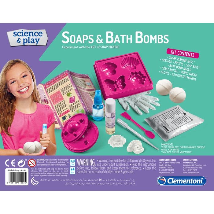 Soap and Bath Bombs Kit