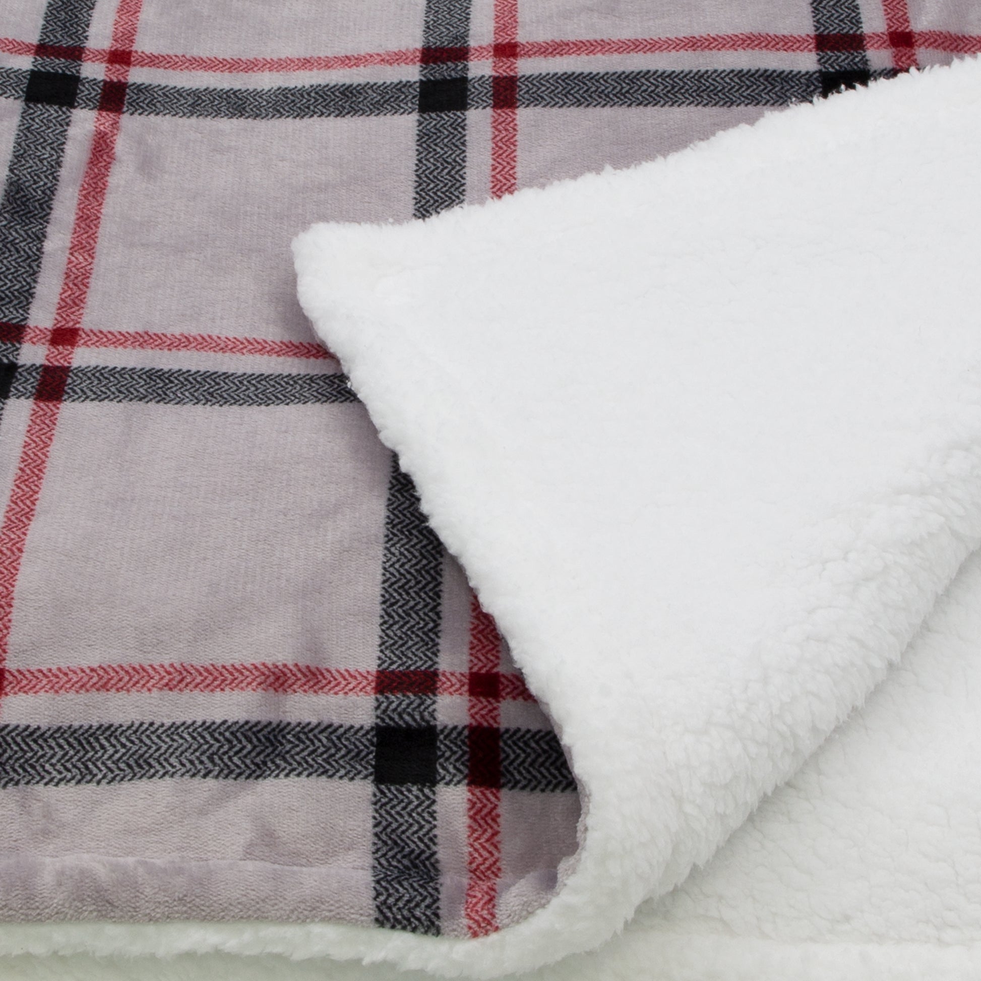 Plaid Luxury Soft Touch Heated Double Blanket /Throw