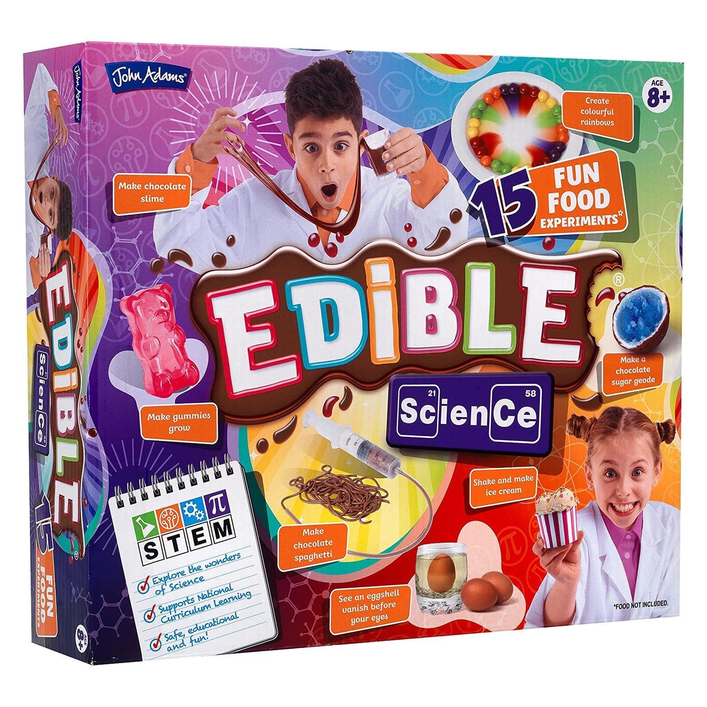 STEM Kids Edible Science Experiments Kit