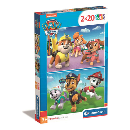 Paw Patrol Jigsaw Puzzle 2x20 Pieces