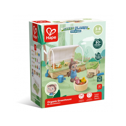 Hape Organic Greenhouse Set