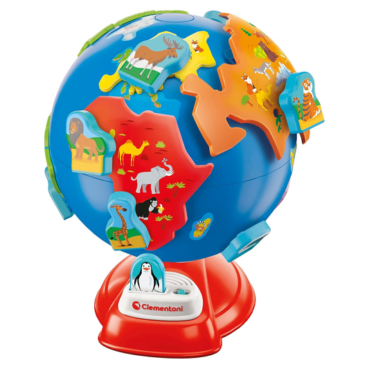 Clementoni- First Interactive Digital Globe for Curious Kids