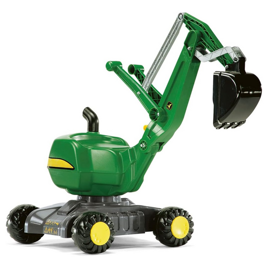 Rolly Toys John Deere Excavator - Fully functional with wheels