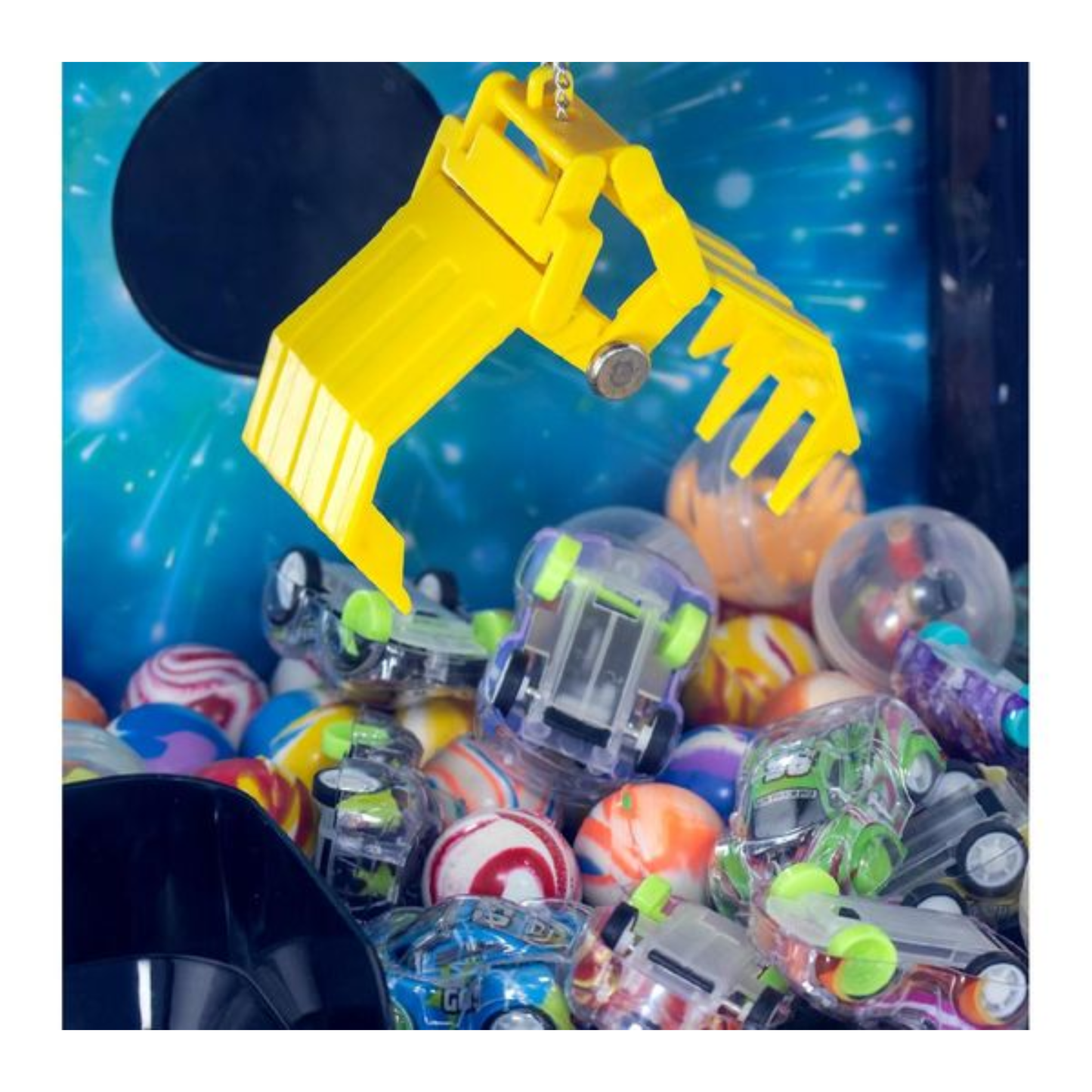 Large Arcade Candy Grabber Claw Machine - Black