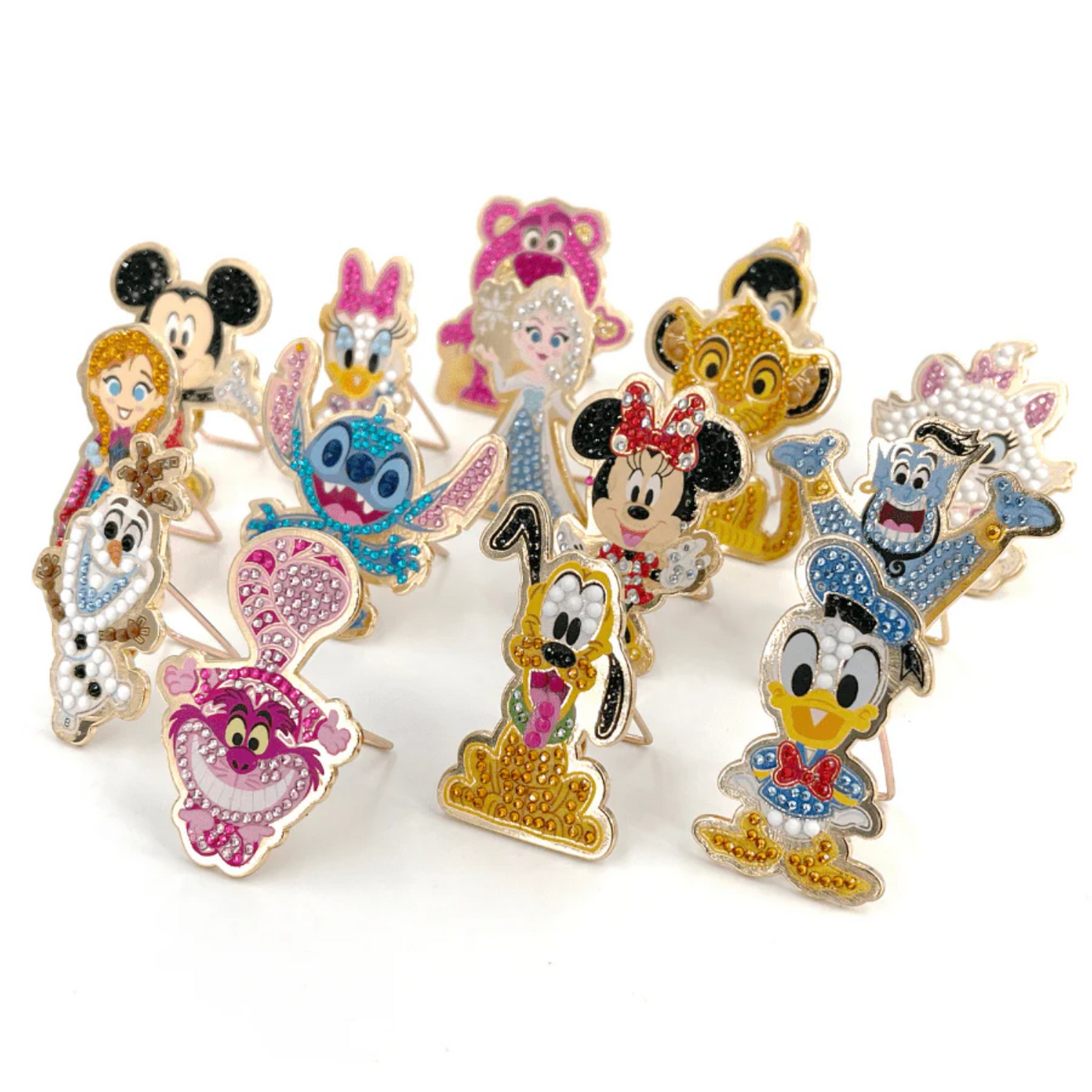 Craft Buddy Disney Crystal Art Pin Badge - Blind Bag Series 1