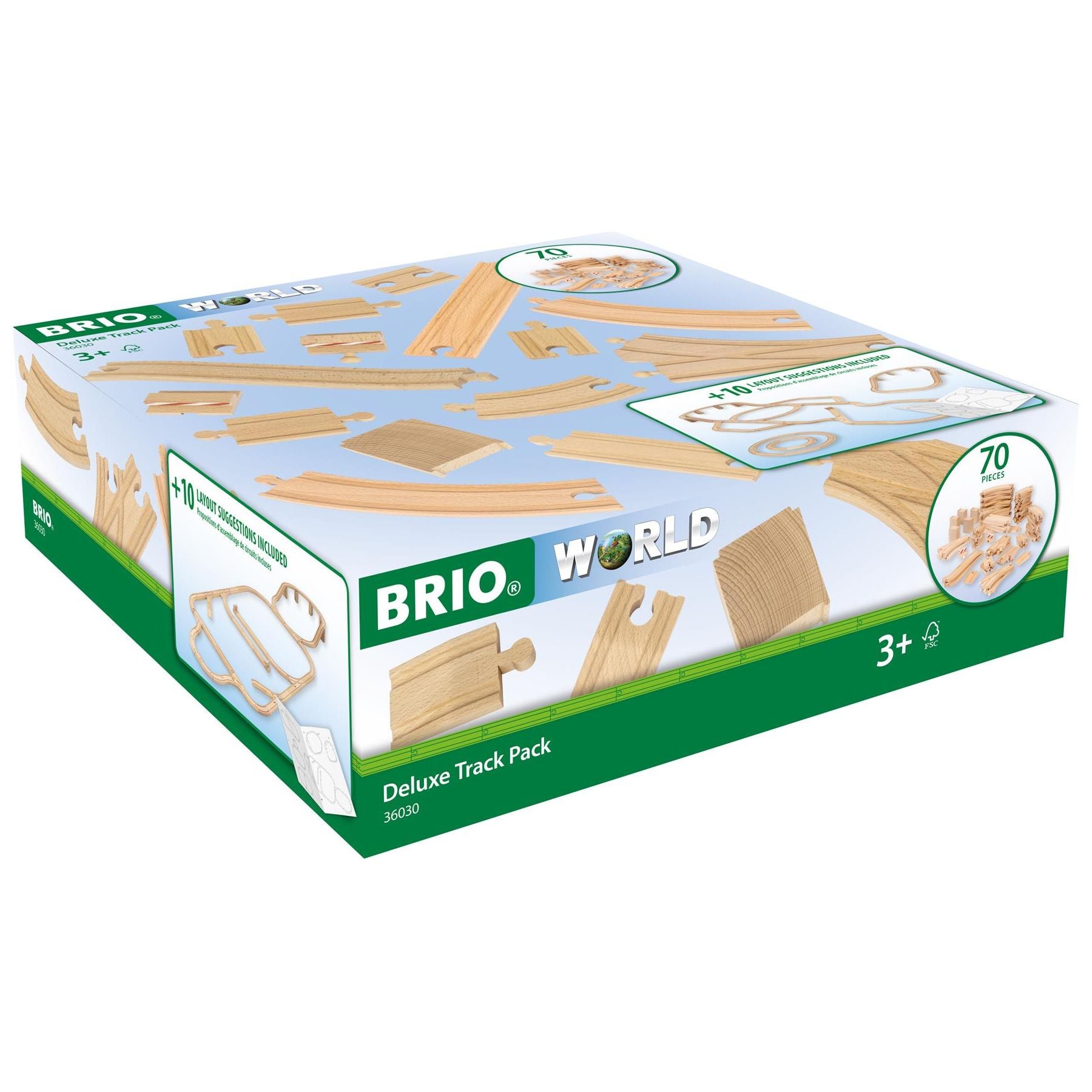 Brio Deluxe Train Track Pack