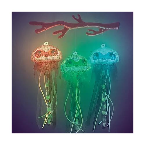 Nebulous Stars Glowing Jellyfish