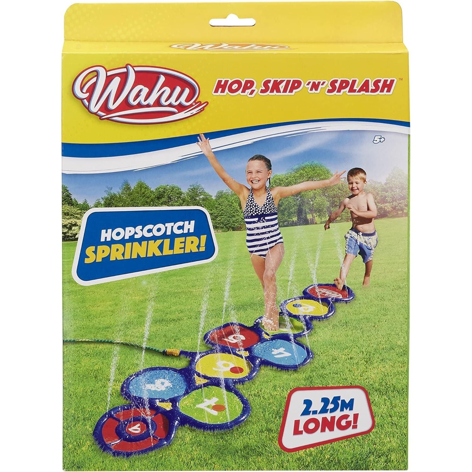 Wahu Hop Skip N Splash, Hopscotch Sprinkler Fun – Straight 2 You