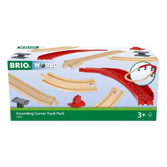 Brio Ascending Curves Track Pack