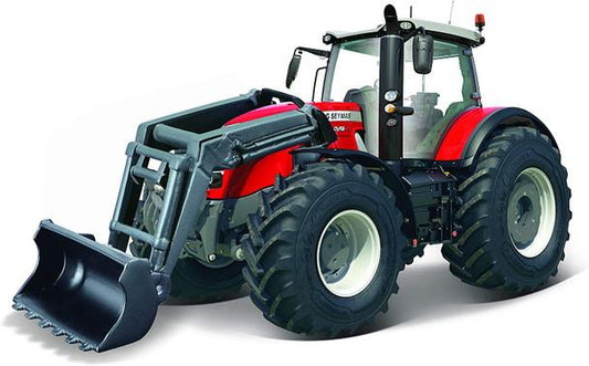 Massey Ferguson Tractor with Front Loader 8740S 10cm