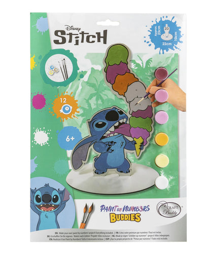 Disney Stitch XL Buddy Paint By Numbers Kit