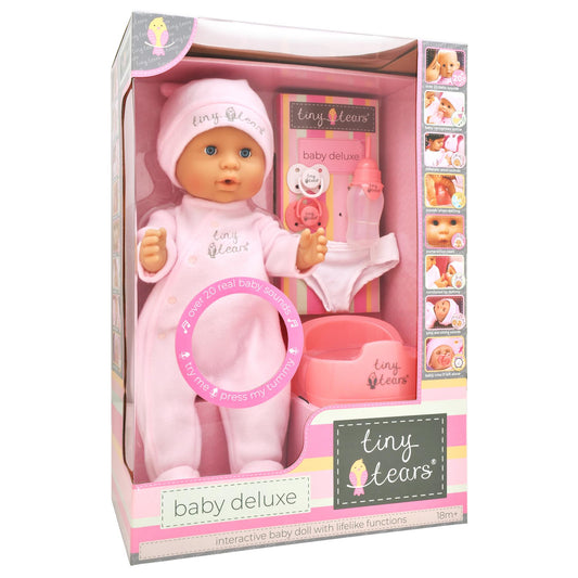 Baby Deluxe Interactive Doll with 20 Sounds