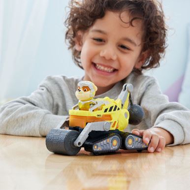Paw Patrol Mighty Movie Rubble Bulldozer