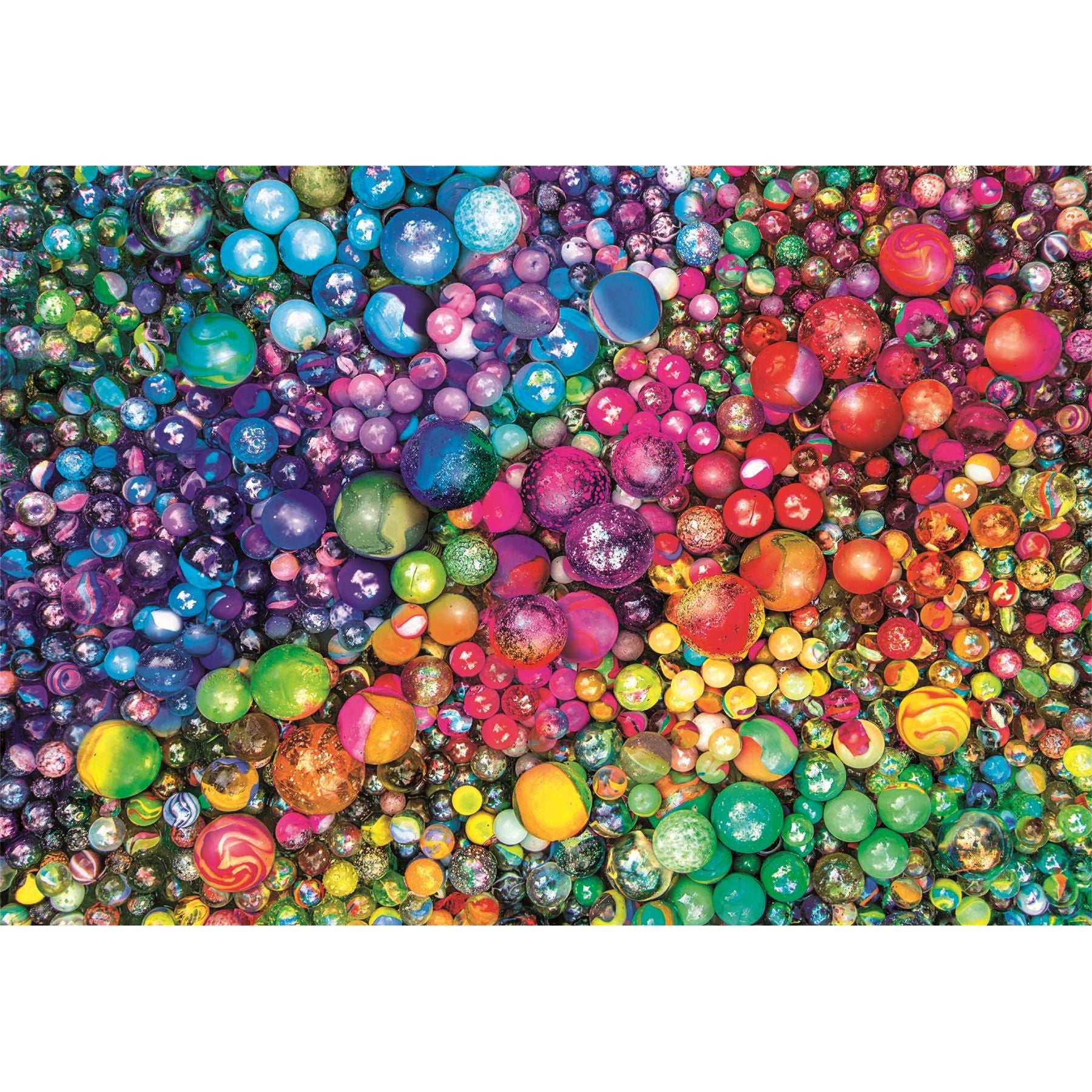 Marbles Colourbloom Collection Jigsaw Puzzle 1000 Pieces