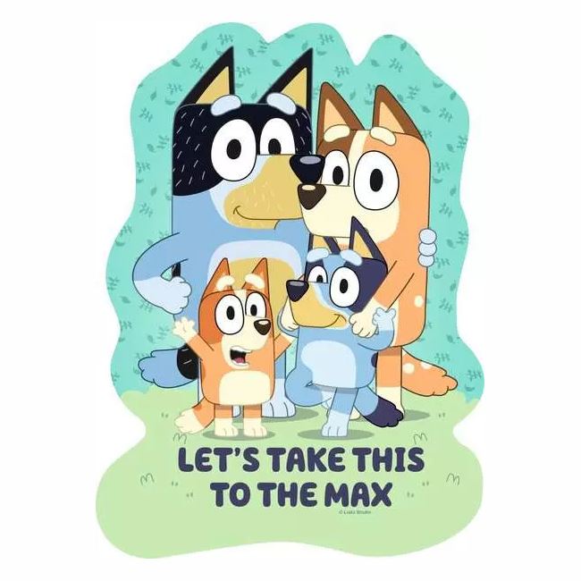 Ravensburger Bluey Four Large Shaped Puzzles