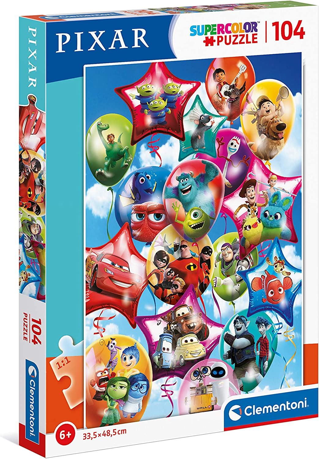 Disney Pixar Party Jigsaw Puzzle 104 Pieces