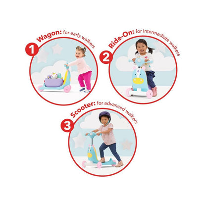 Skip Hop Zoo 3in1 Ride On Unicorn