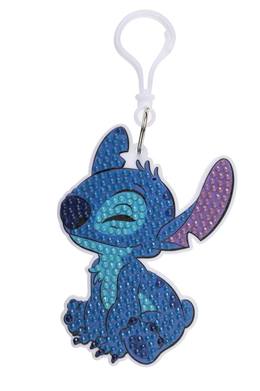 Disney Stitch Crystal Art Backpack Charm Kit