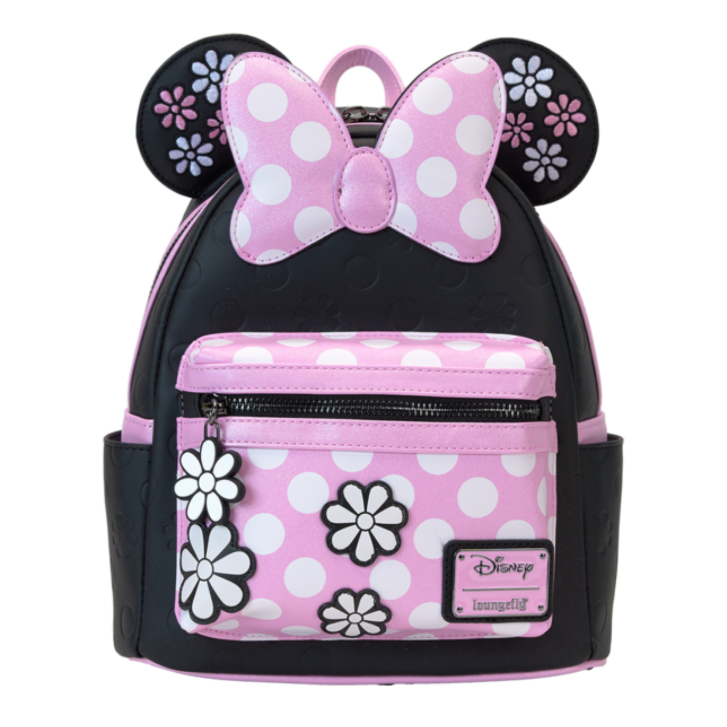 Loungefly - Disney Minnie Mouse Floral Rock the Dots Mini Backpack