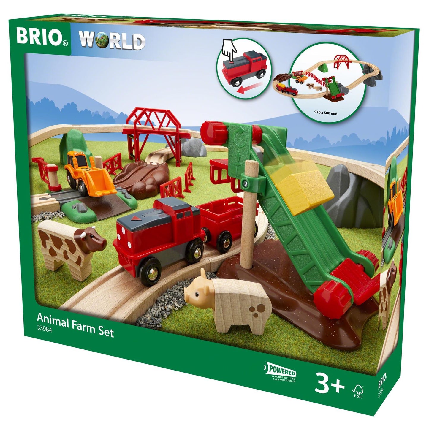 BRIO World - Animal Farm Set