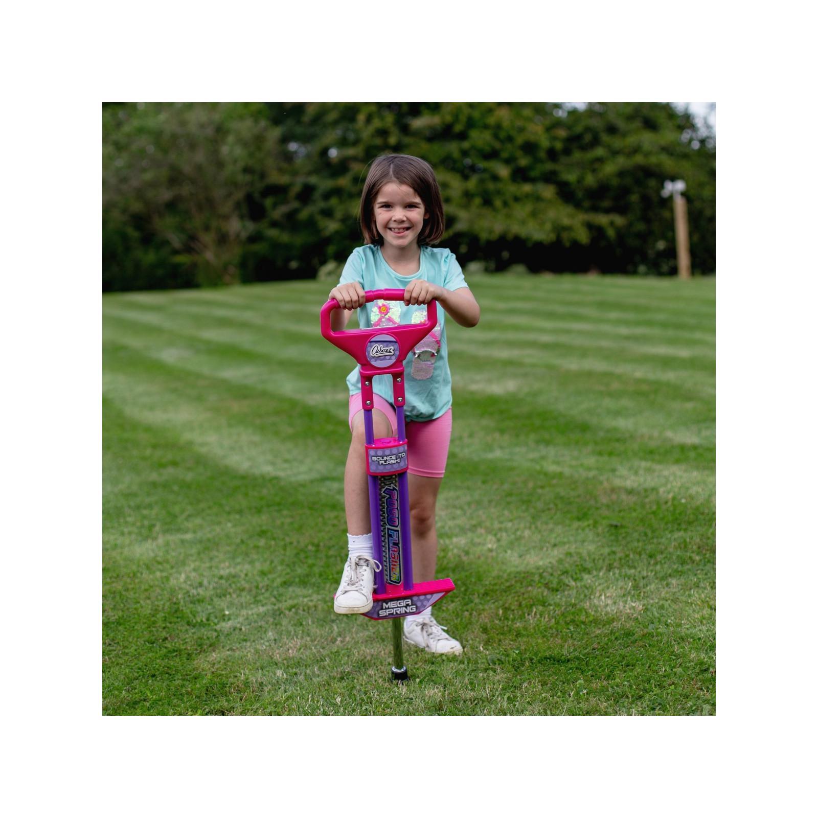 Ozbozz Kids Go Light Up Pink Pogo Stick Straight 2 You
