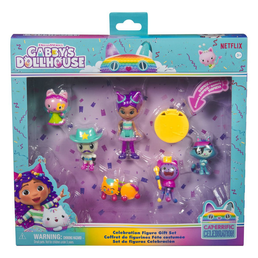 Gabby's Dollhouse Deluxe Figure Set Celebration