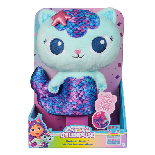 Gabby's Dollhouse Deluxe Plush MerCat
