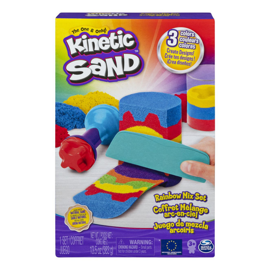 Kinetic Sand Rainbow Mix Set