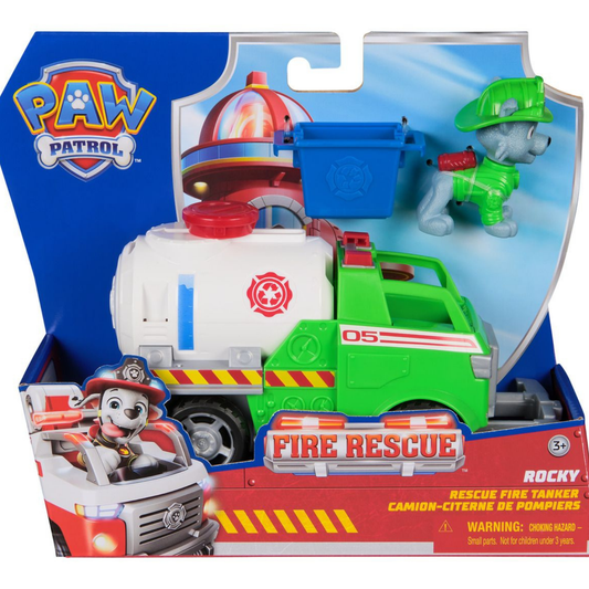 Paw Patrol - Fire Rescue Themed Vehicle Rocky