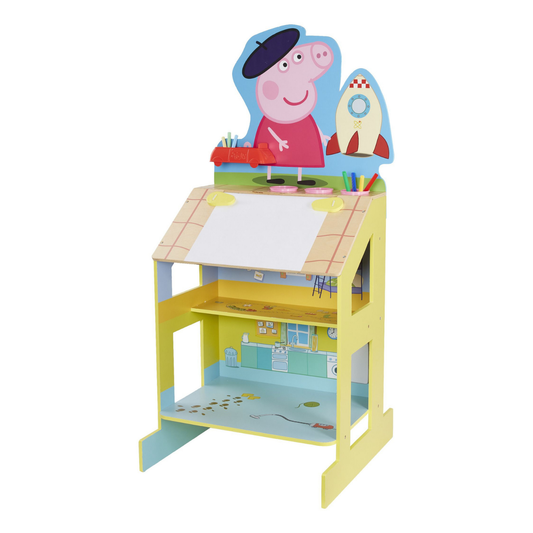 Peppa Pig Play & Draw Wooden Easel