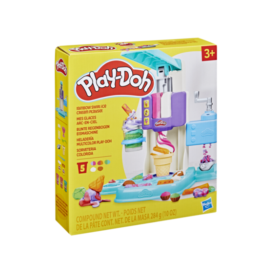 Play-Doh Rainbow Swirl Ice Cream Playset