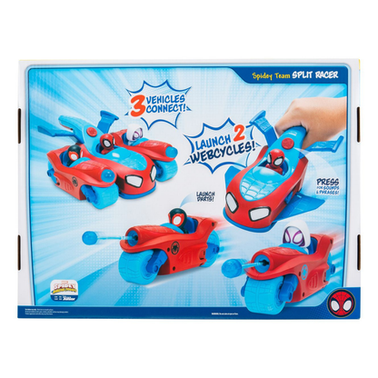 Spidey and His Amazing Friends: Split Racer Three-in-One Vehicle 21.5cm