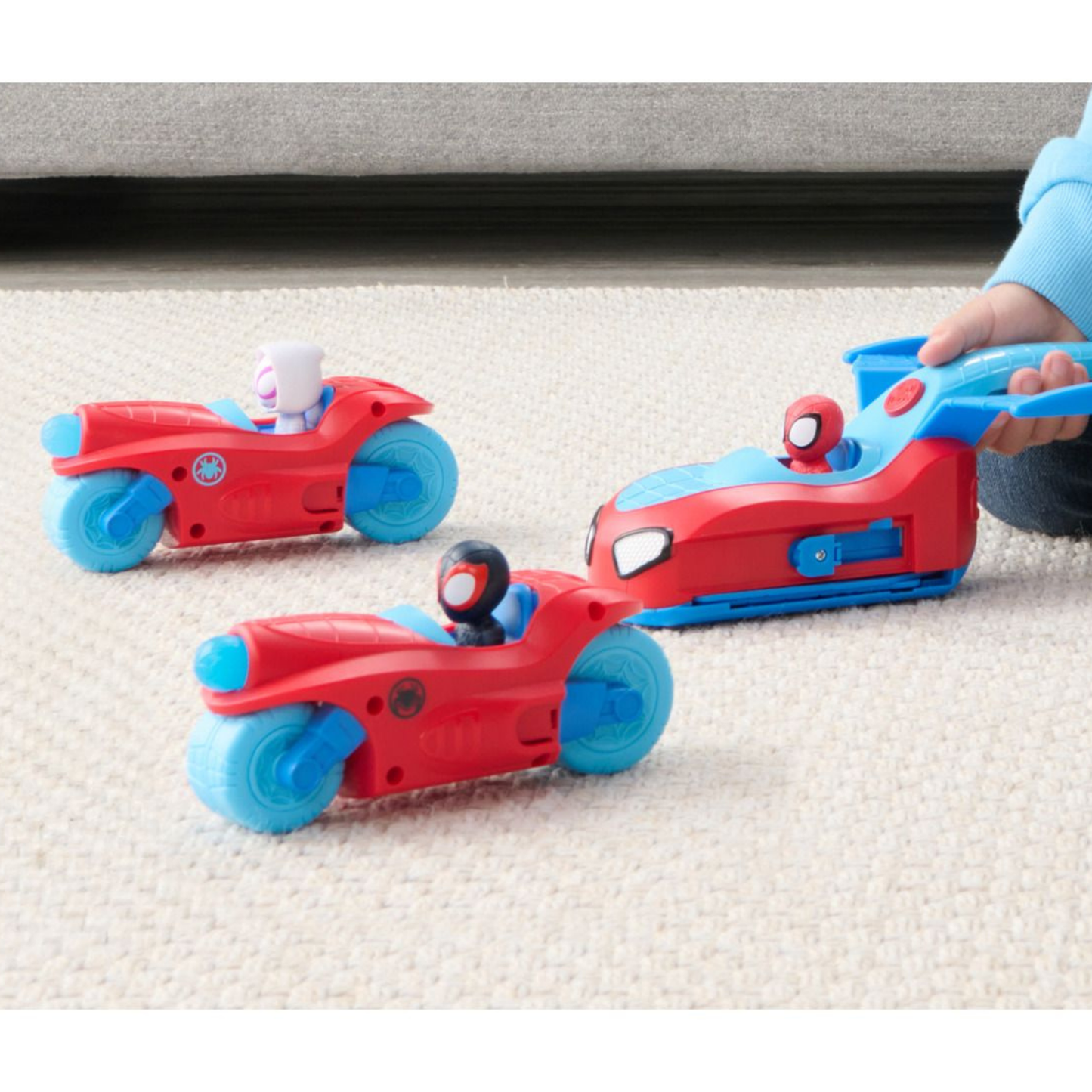Spidey and His Amazing Friends: Split Racer Three-in-One Vehicle 21.5cm