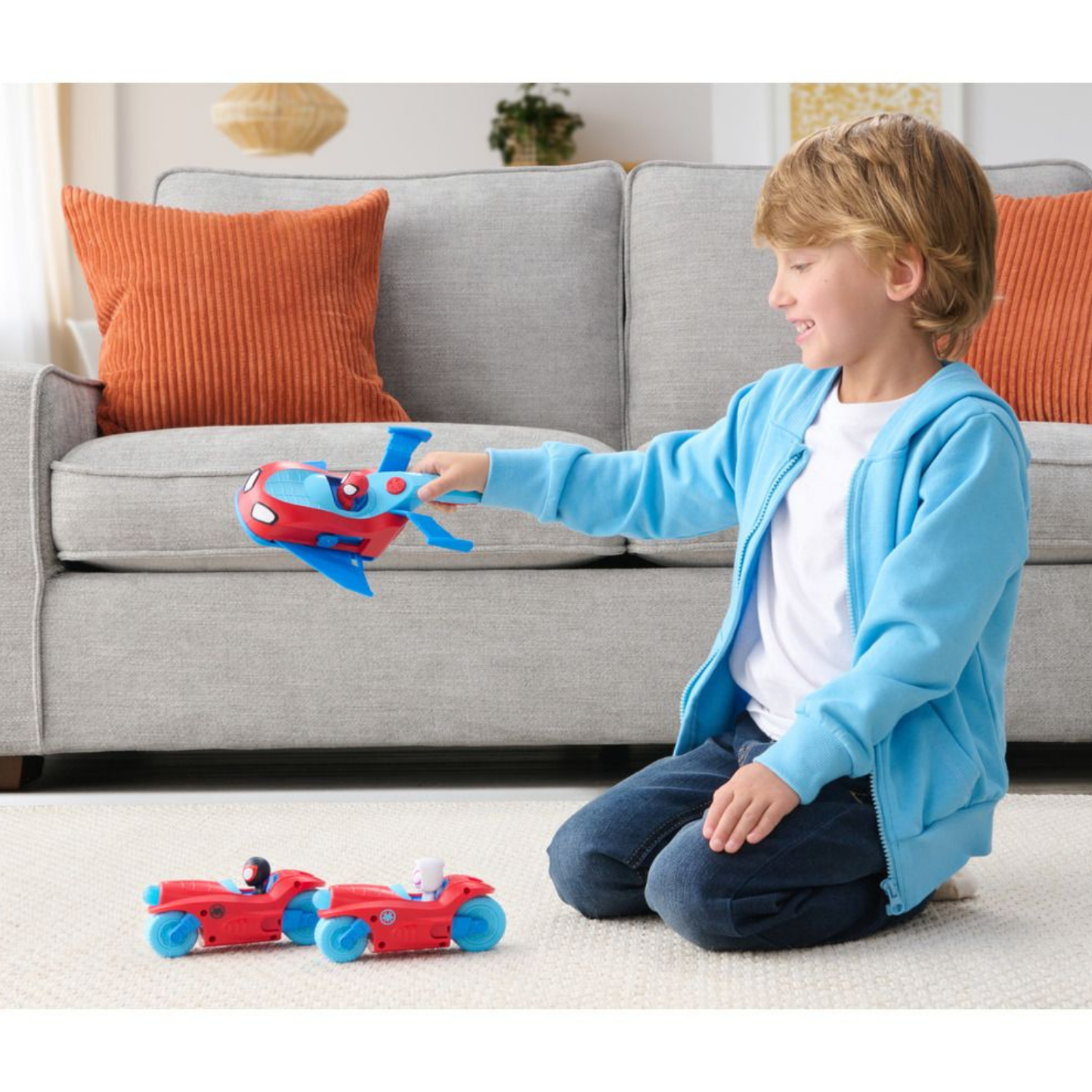 Spidey and His Amazing Friends: Split Racer Three-in-One Vehicle 21.5cm