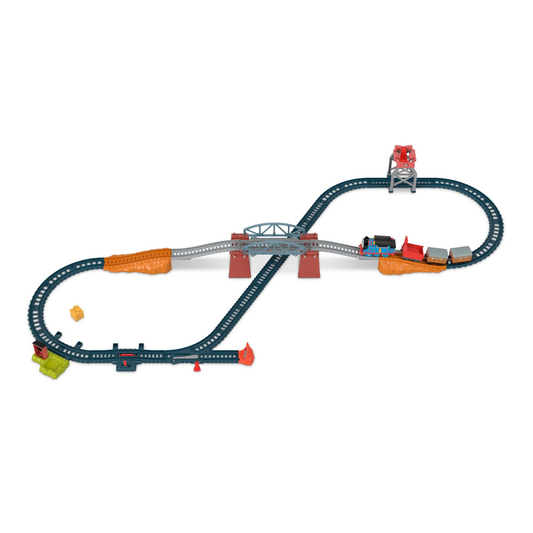 Fisher-Price Thomas & Friends 3-in-1 Package Pickup Train Set with motorized Thomas
