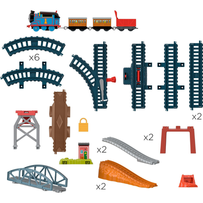 Fisher-Price Thomas & Friends 3-in-1 Package Pickup Train Set with motorized Thomas