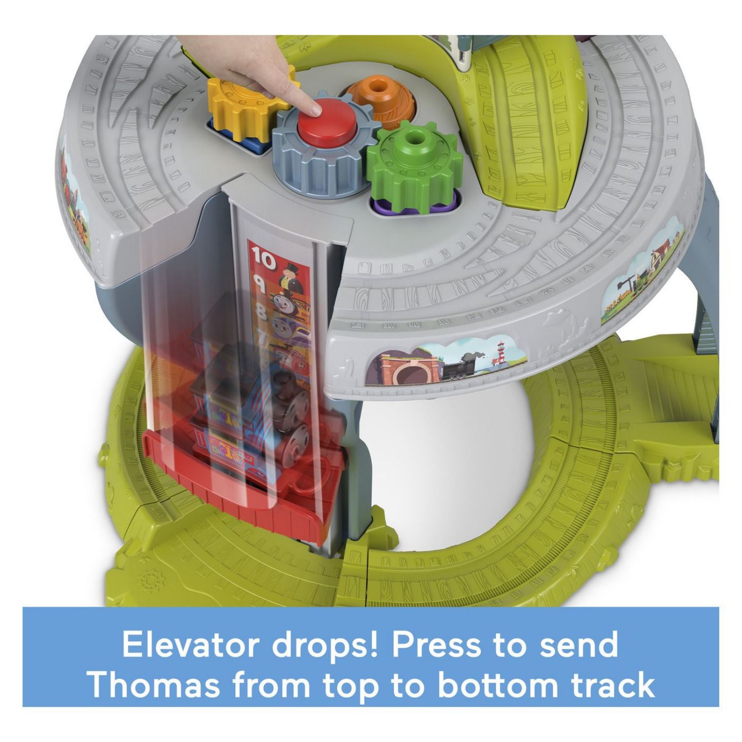 Thomas & Friends Toddler Toy My First Train Table with Track