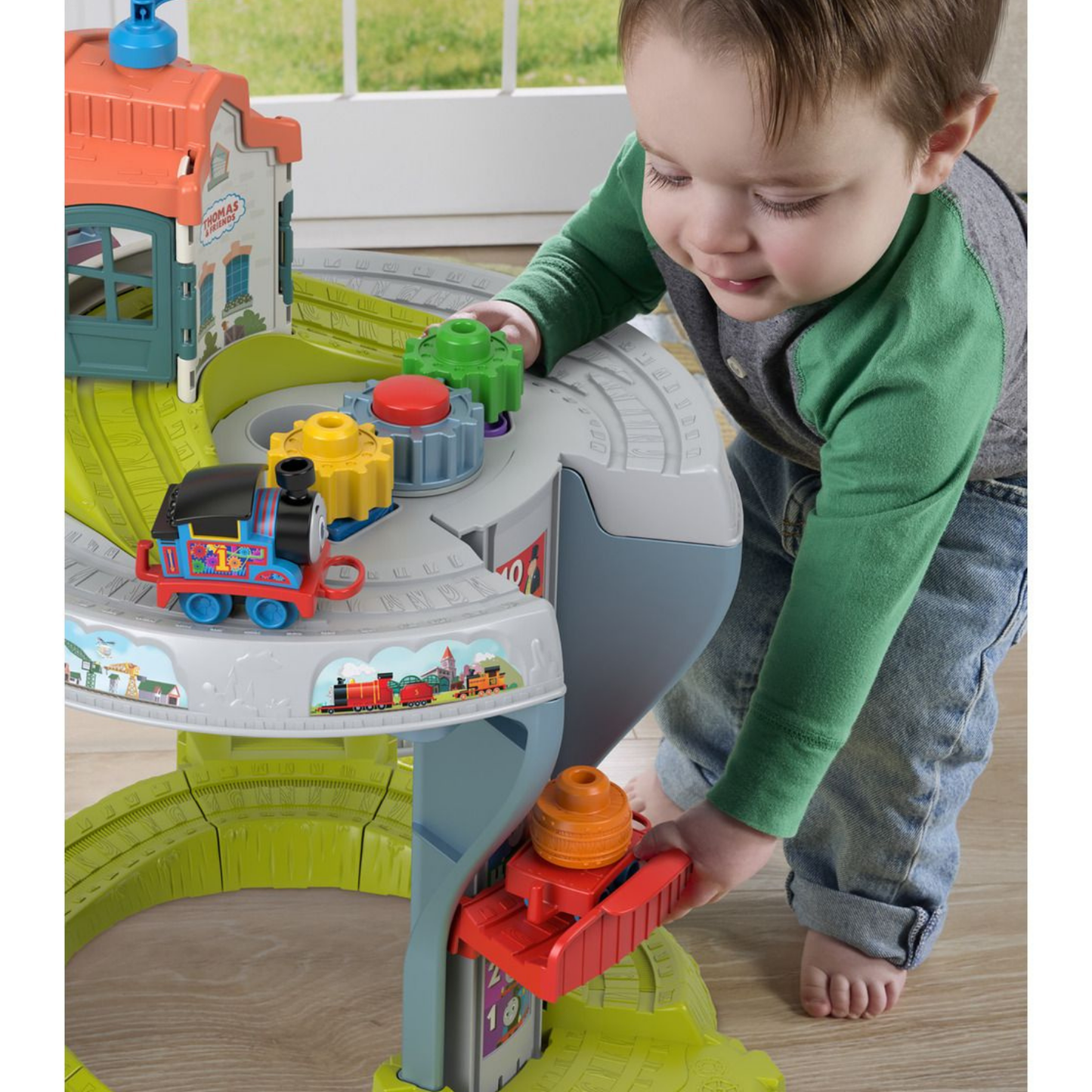 Thomas & Friends Toddler Toy My First Train Table with Track